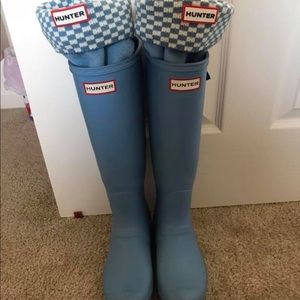 Hunter rain boots